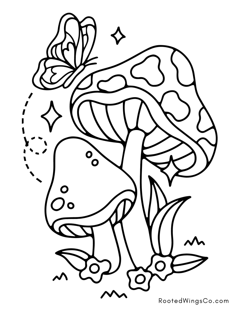 Free Butterfly Coloring Pages For Kids Or Adults