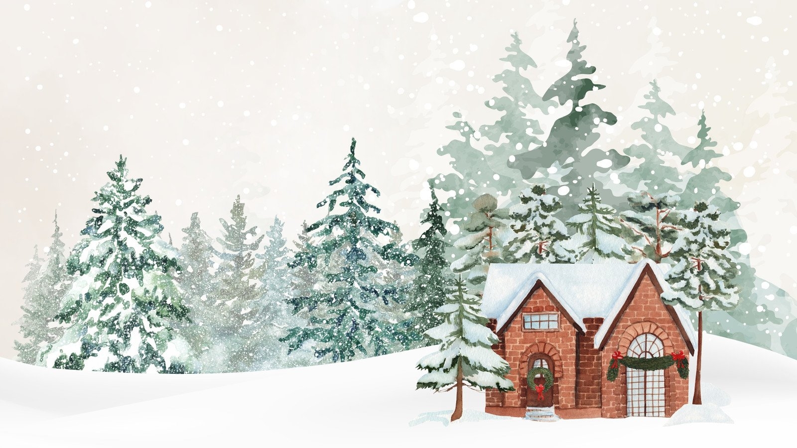 Page 2 Free Customizable Winter Desktop Wallpaper Templates Canva