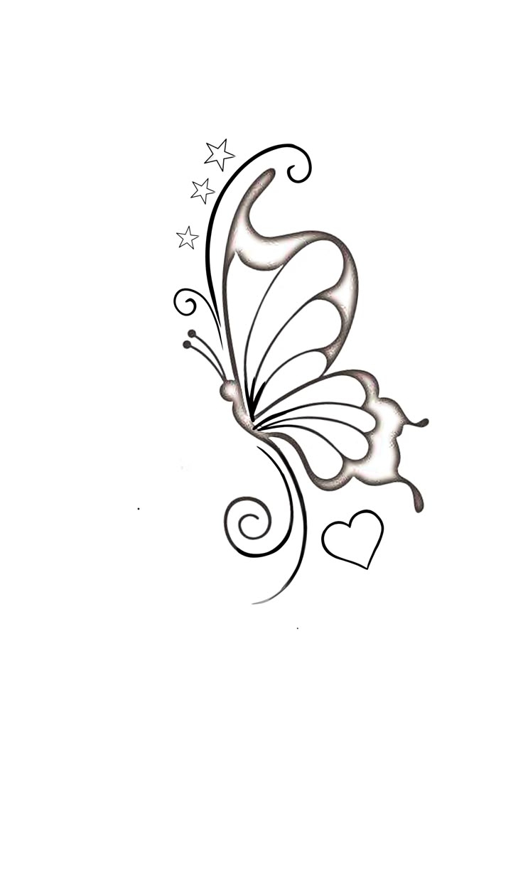 Pin By Ajithanston Rebello On HSH Edit Butterfly Tattoo Stencil Unique Butterfly Tattoos Tattoo Stencils