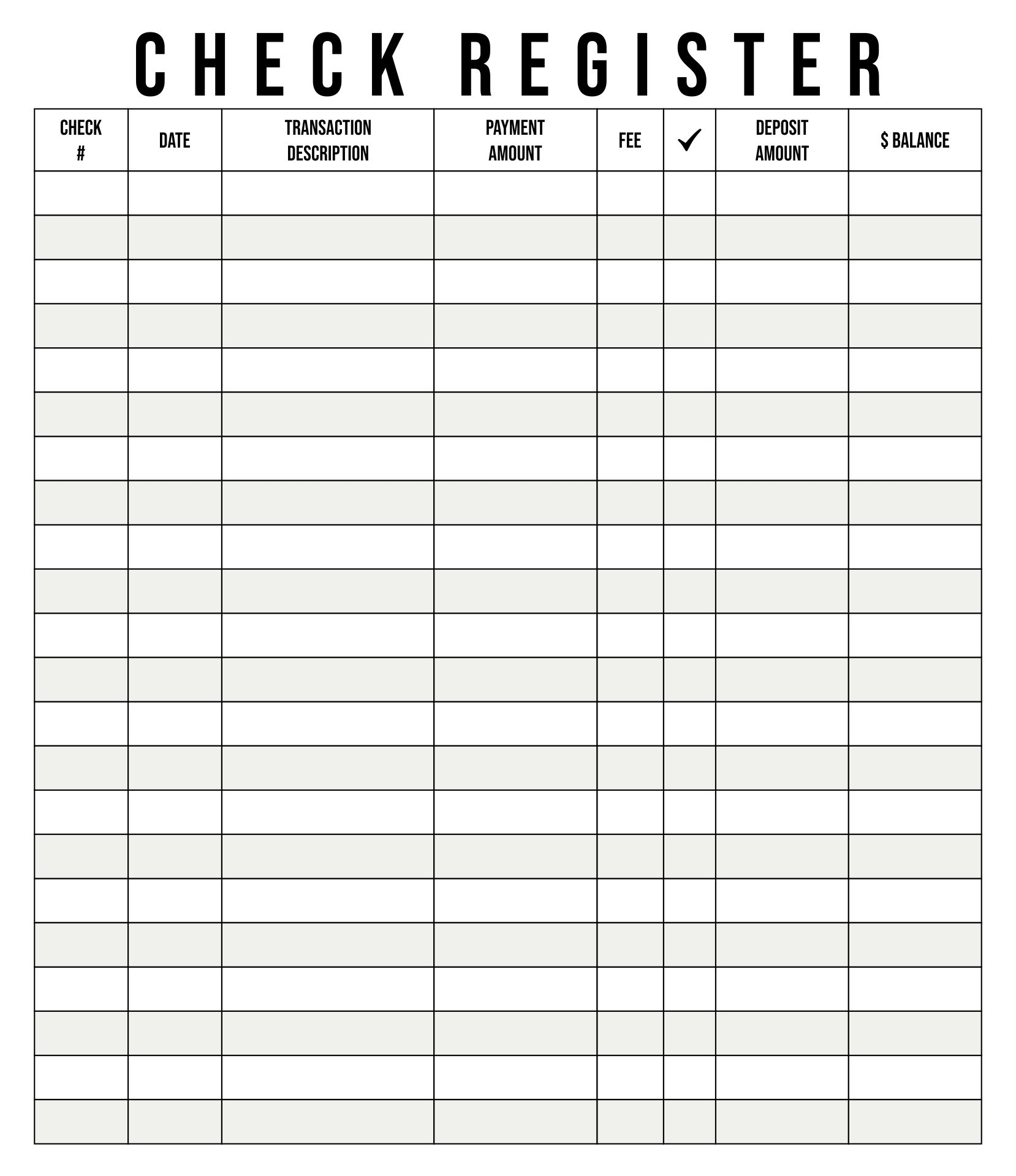 7 Best Images Of Free Large Printable Check Register Large Print 7 Best Images Of Free Large Printable Check Register Large Print