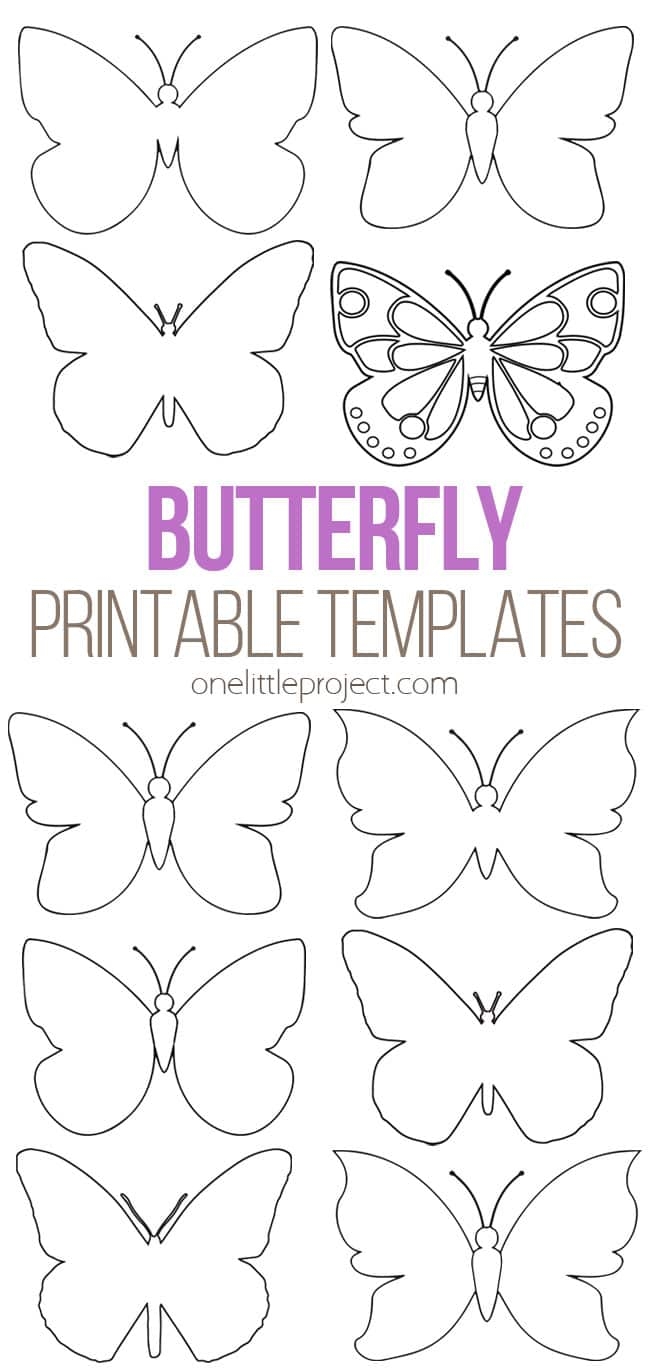 butterfly printable template free butterfly printable template free