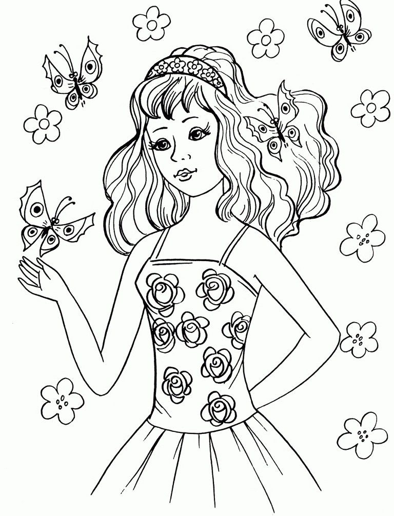 Coloring Pages For Girls Best Coloring Pages For Kids Coloring Pages For Girls Best Coloring Pages For Kids