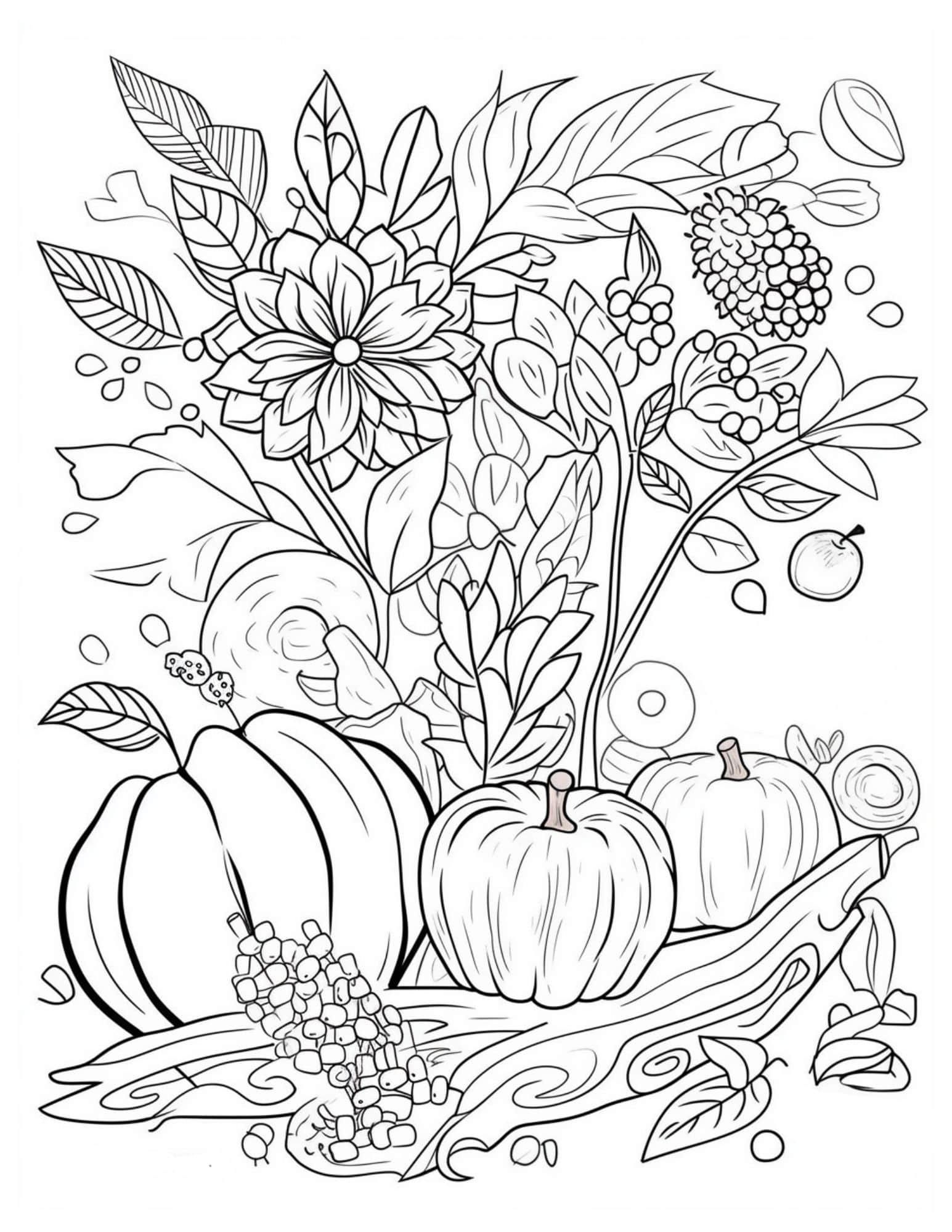 Free Autumn Printable Coloring Pages Unleash Your Creativity This Fall Free Autumn Printable Coloring Pages Unleash Your Creativity This Fall