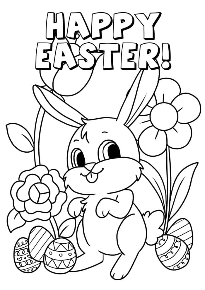 easter printable coloring pages