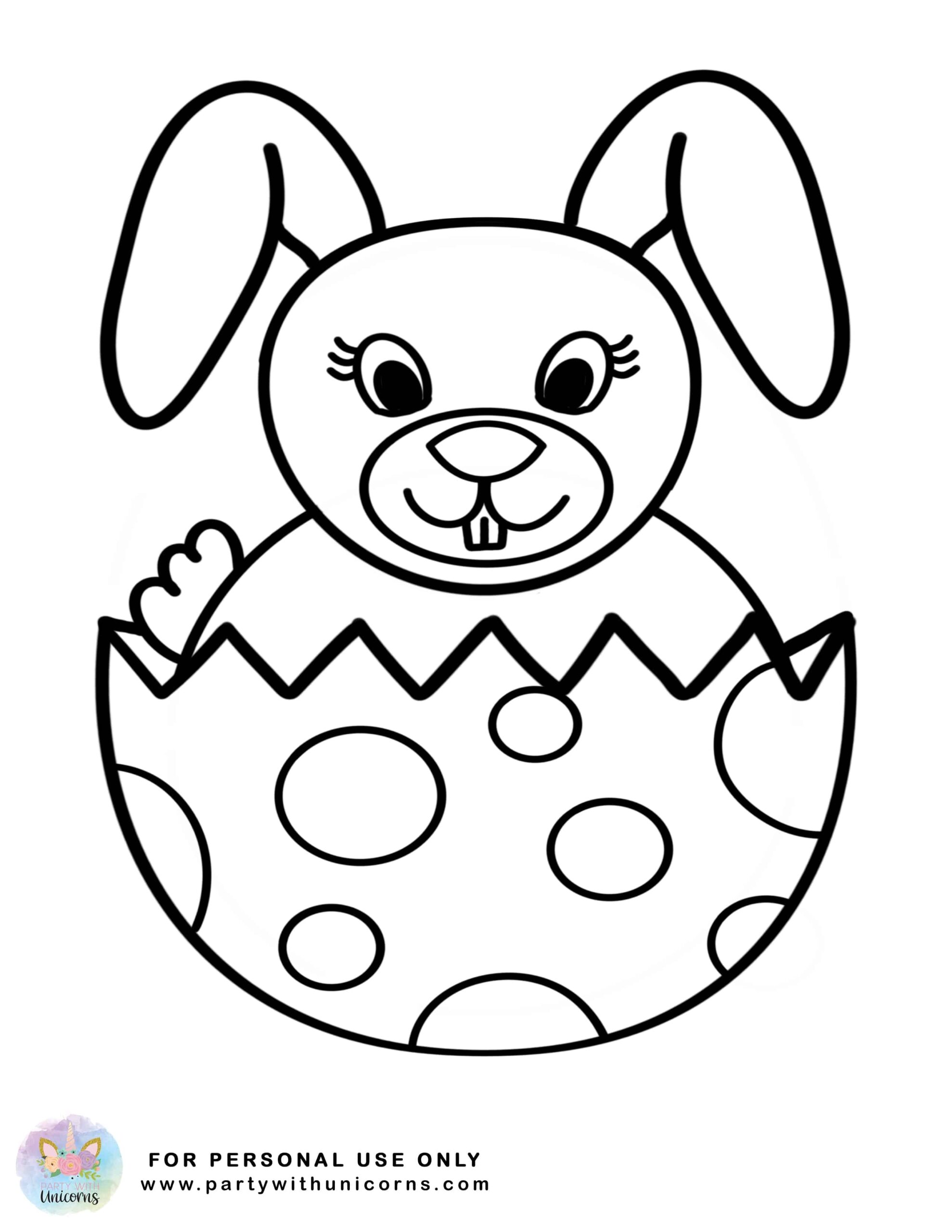 Free Easter Printable Coloring Pages