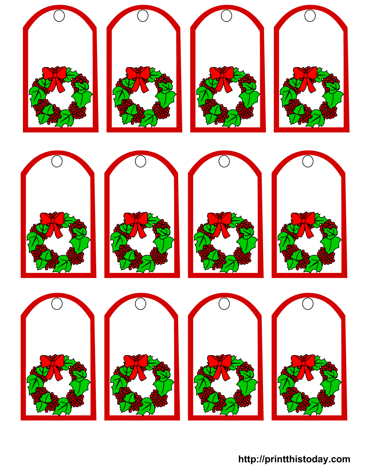 Free Printable Christmas Gift Tags Free Printable Christmas Gift Tags