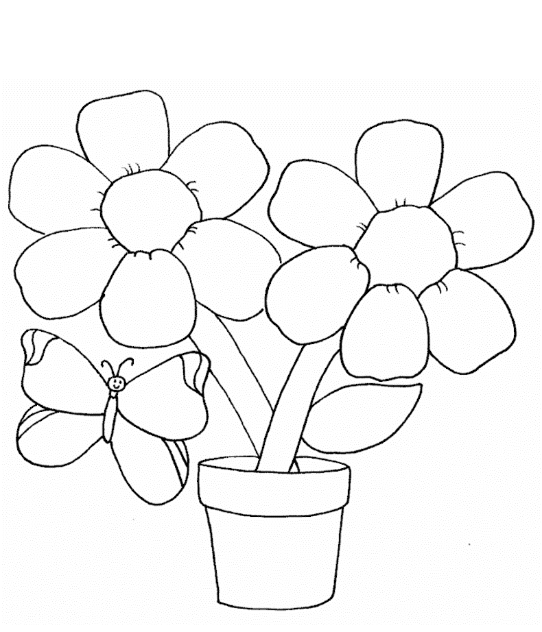 Free Printable Flower Coloring Pages For Kids Best Coloring Pages For 