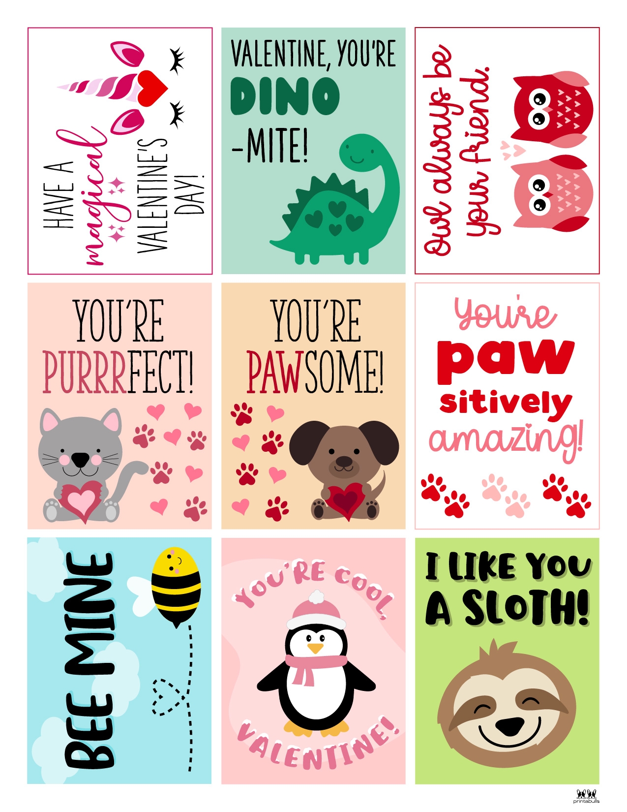 Free Valentines Day Printable Cards