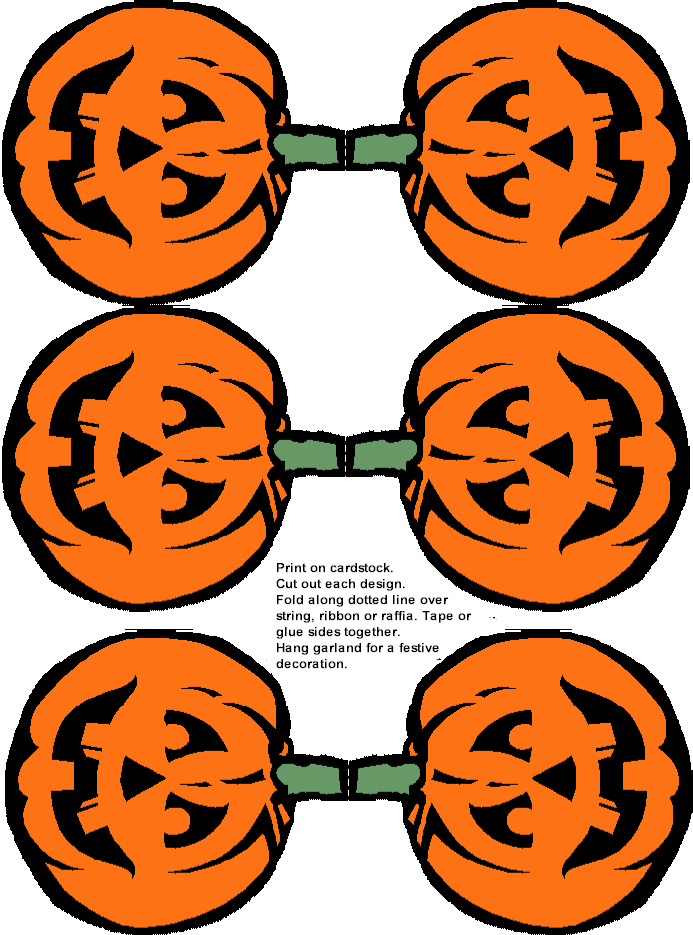 printable halloween decorations