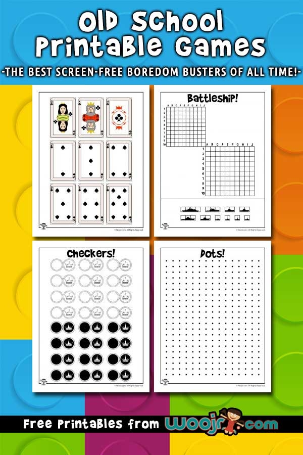 printable games for kids