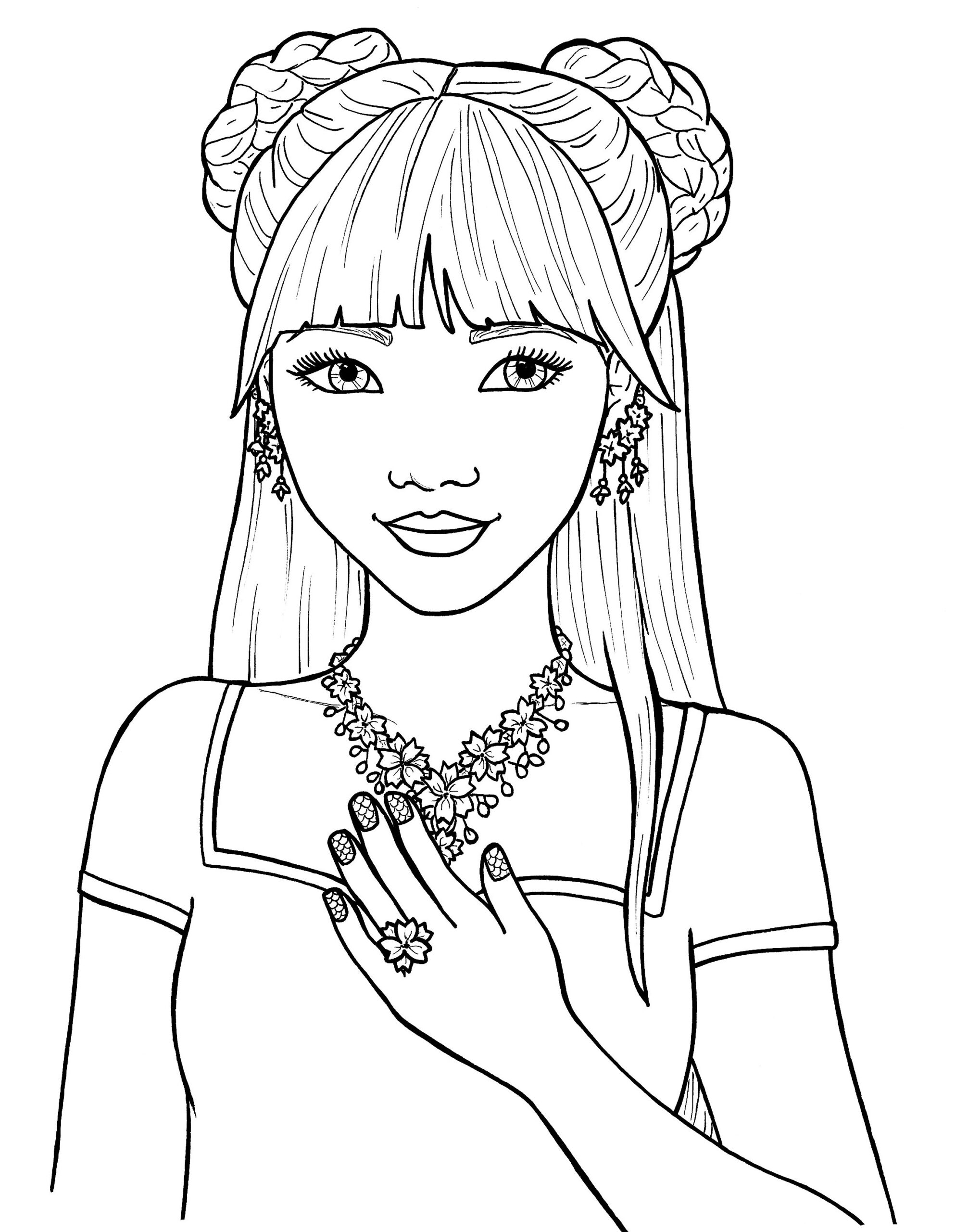 Printable Coloring Pages For Girls At GetColorings Free Printable Printable Coloring Pages For Girls At GetColorings Free Printable