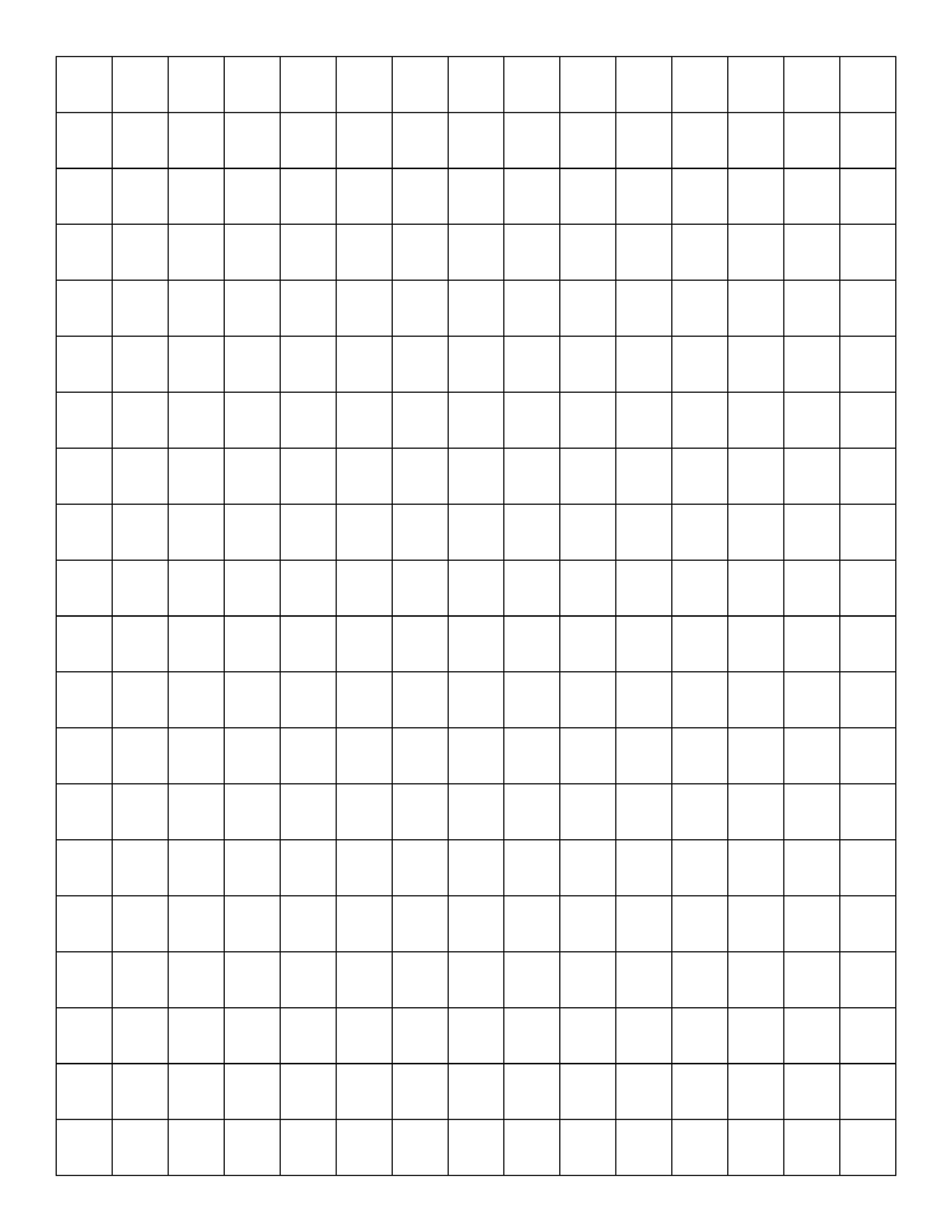 Printable Graph Paper 1 2 Inch Pdf