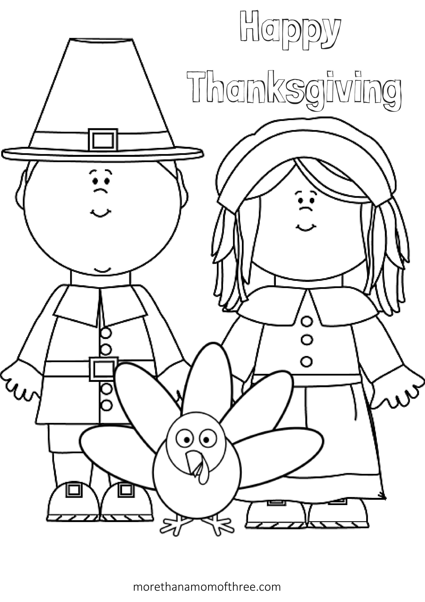 Thanksgiving Printable Coloring