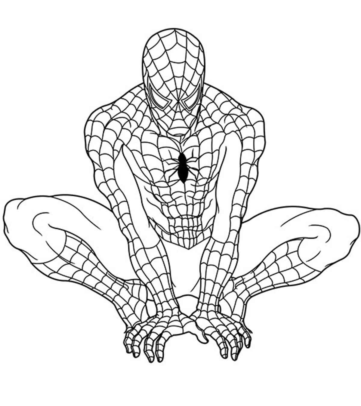 Coloring Pages Top 20 Superhero Coloring Pages For Your Little Ones