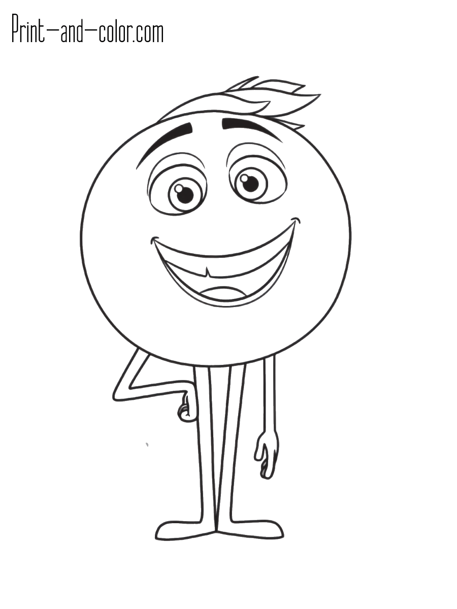 Emoji Coloring Pages Print And Color Emoji Coloring Pages Print And Color