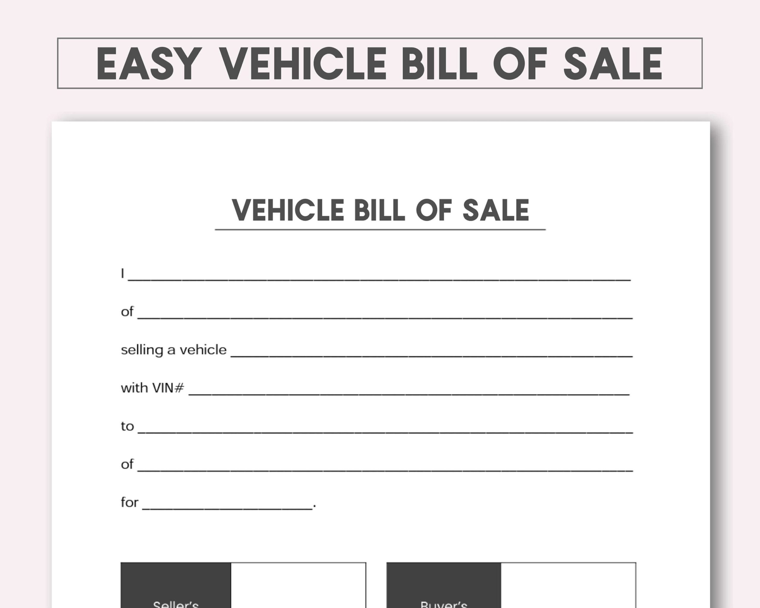 sample auto bill of sale sample auto bill of sale