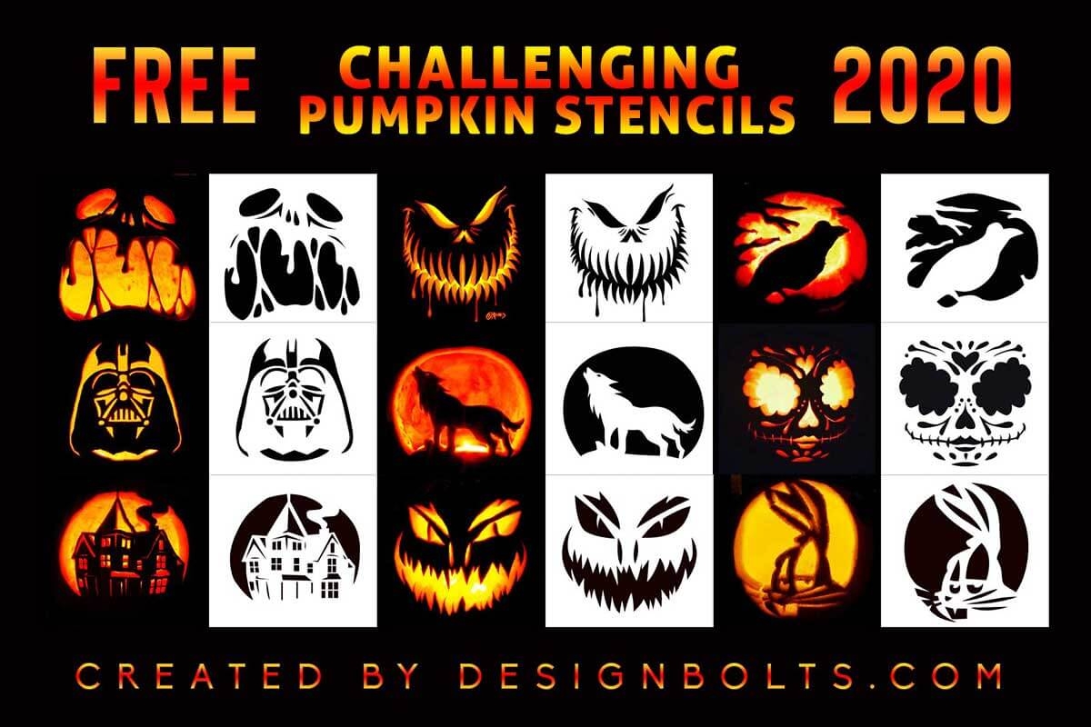 10 Challenging Pumpkin Carving Stencils Templates Patterns For Adults Designbolts 10 Challenging Pumpkin Carving Stencils Templates Patterns For Adults Designbolts