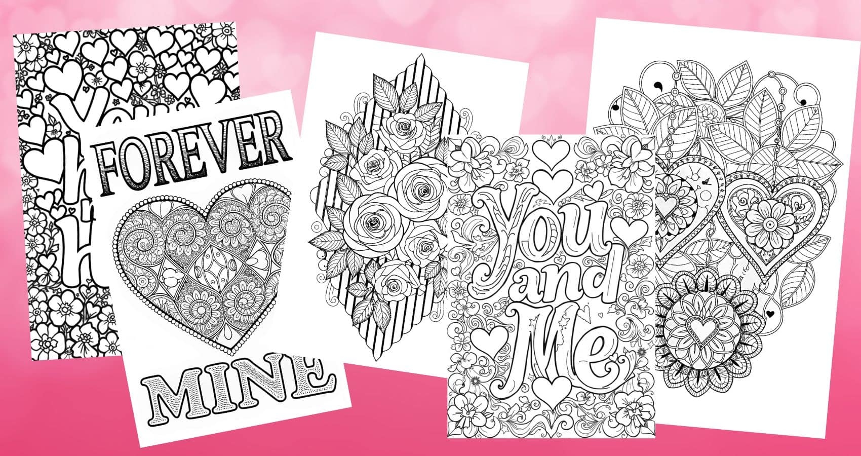 valentines day coloring pages