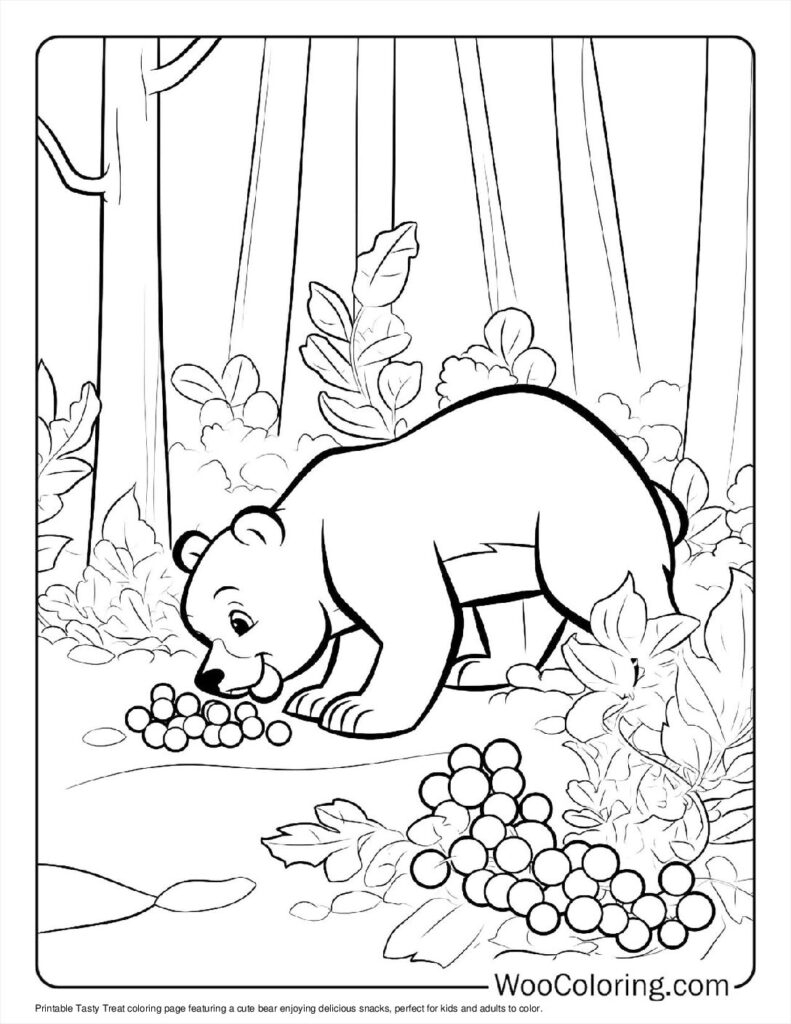 100 Bear Coloring Pages Free PDF To Print Woo Coloring 100 Bear Coloring Pages Free PDF To Print Woo Coloring