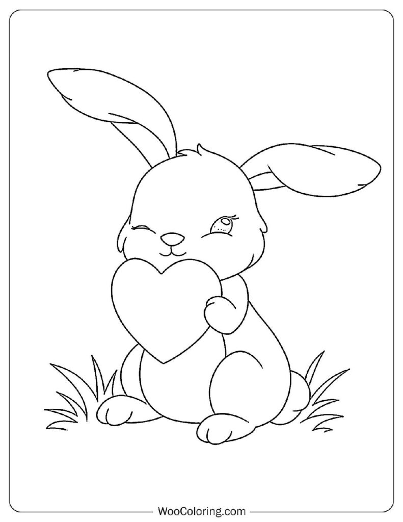bunny pictures to color