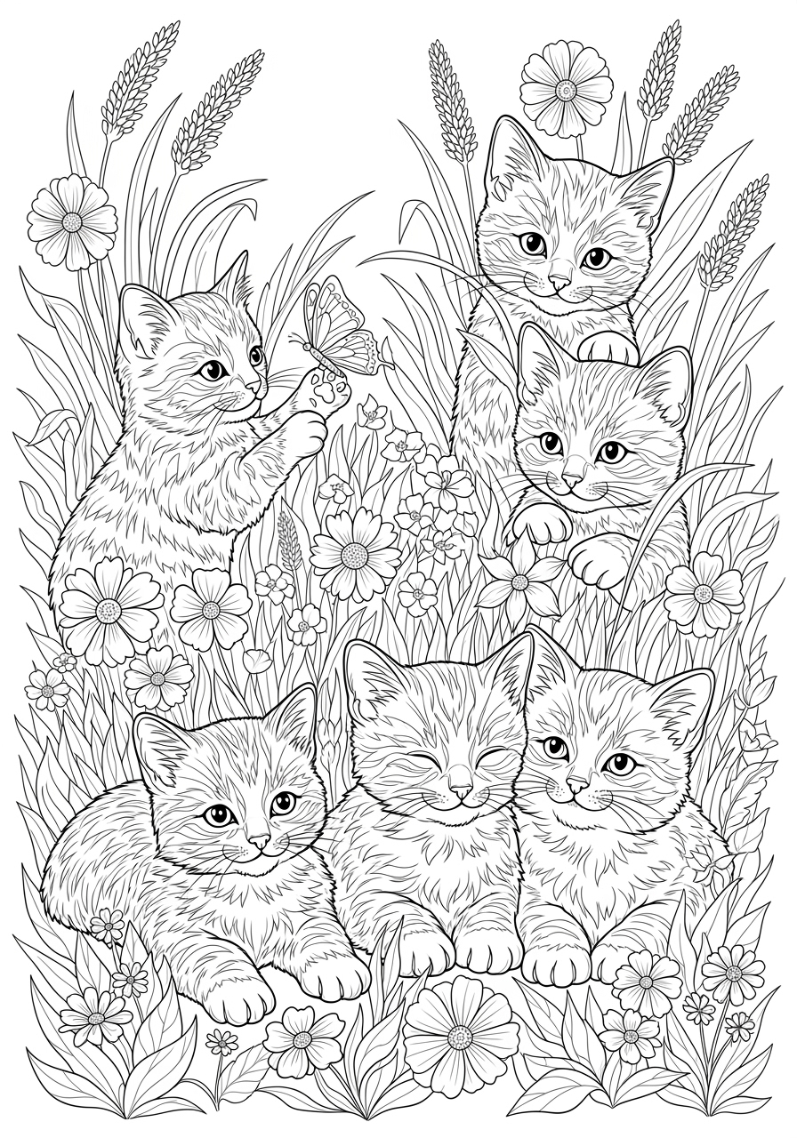 cat coloring pages free printable cat coloring pages free printable