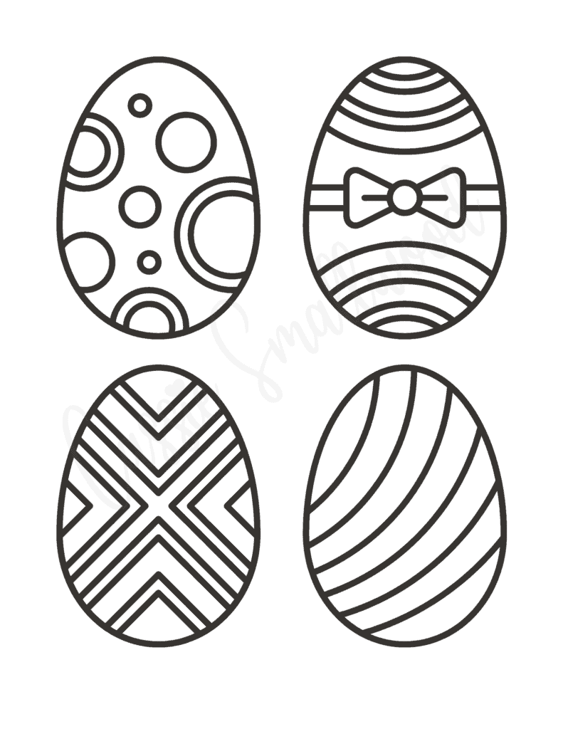 easter egg cut out