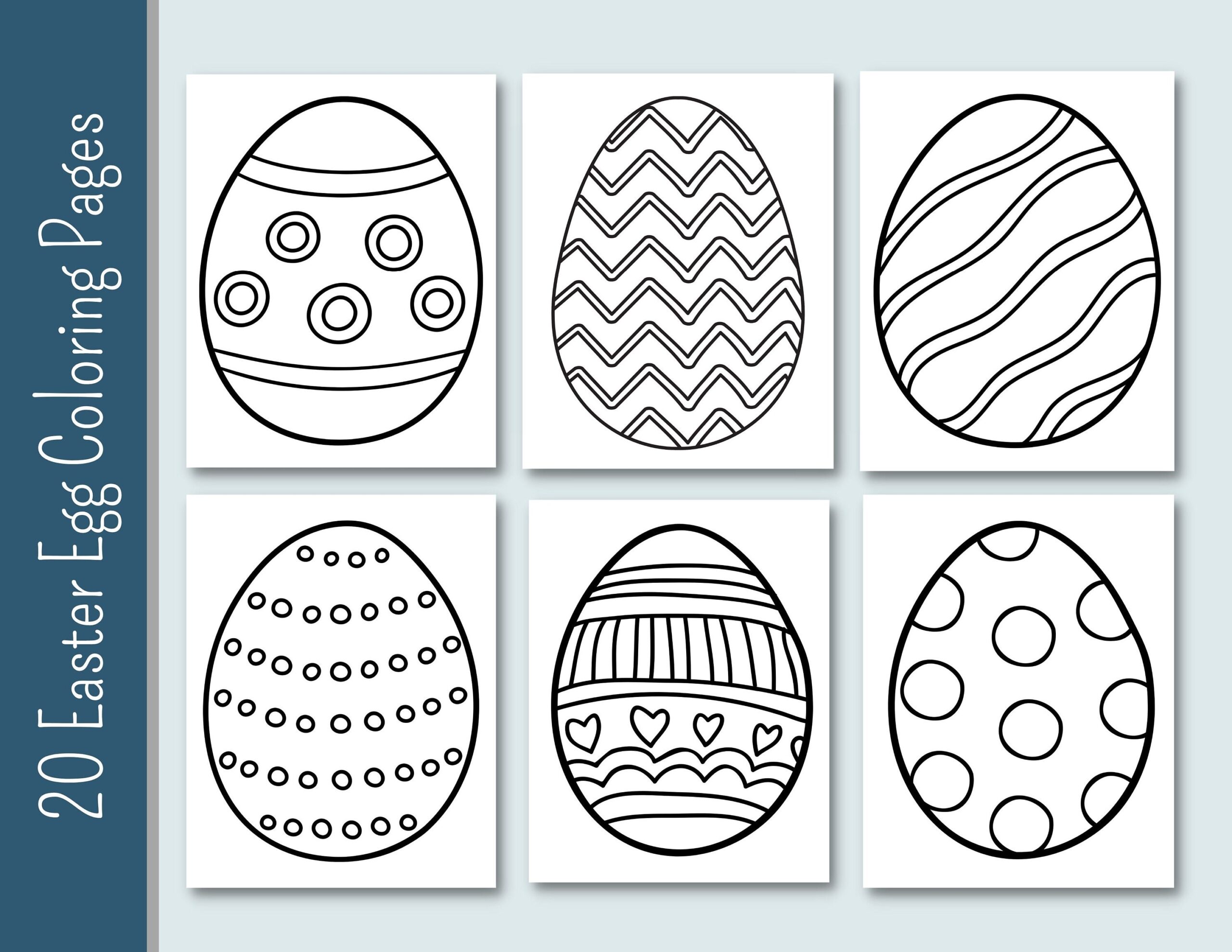 coloring page easter egg coloring page easter egg