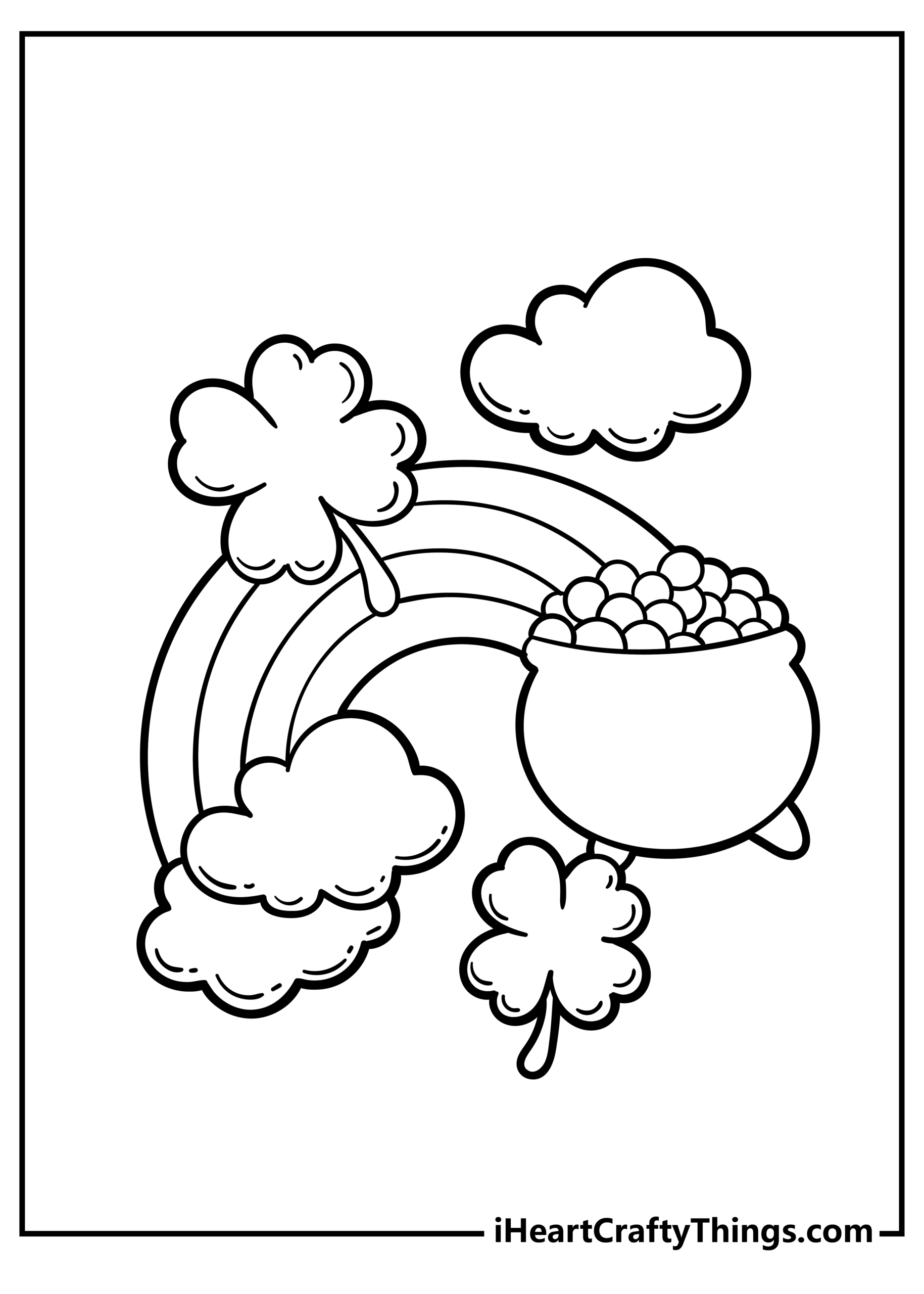 st patrick's day coloring pages
