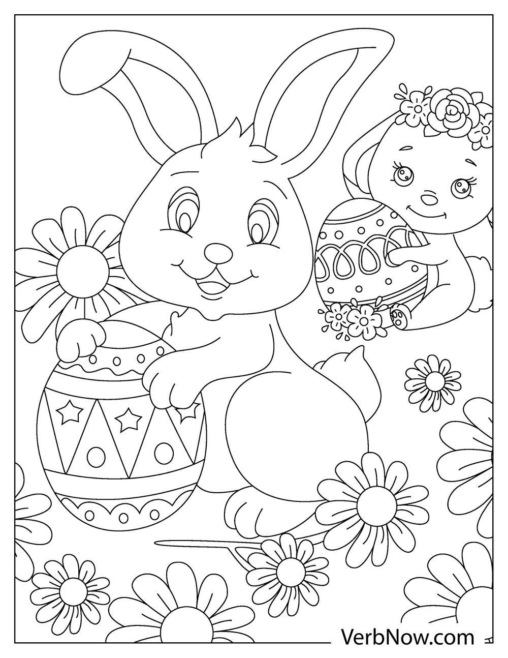 free coloring pages for easter