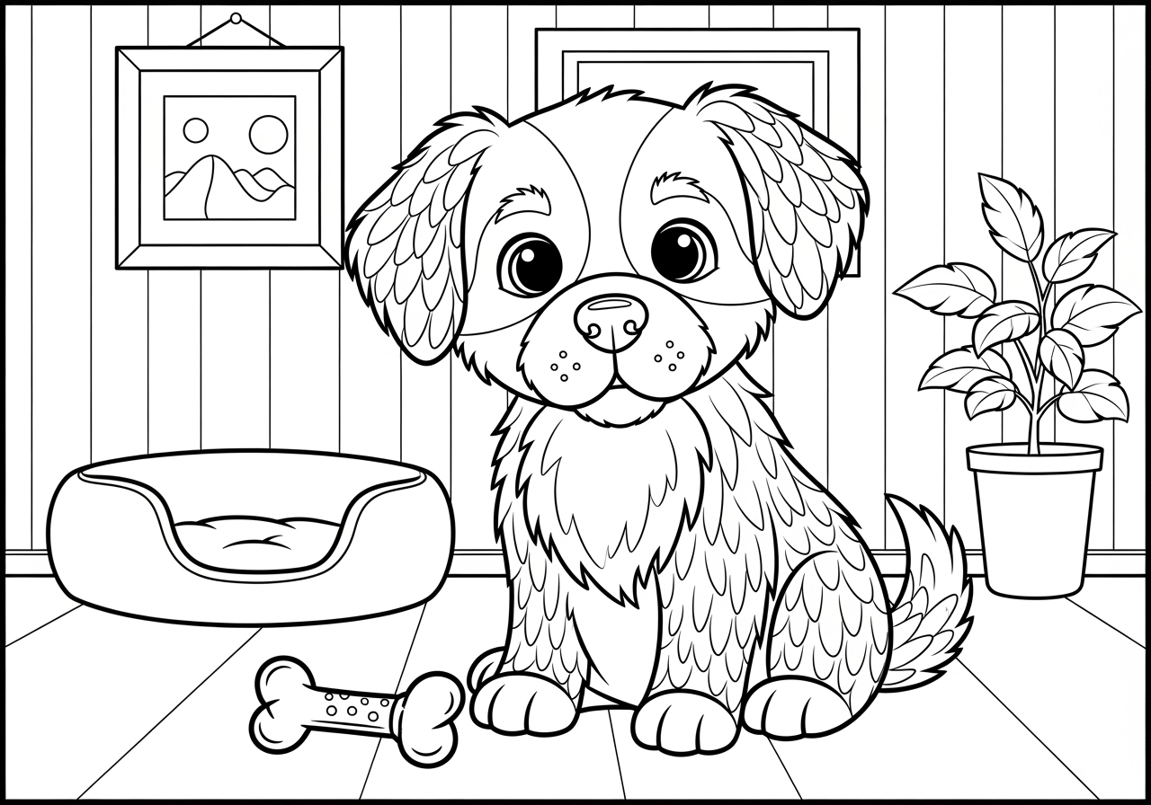 223 Dog Coloring Pages Free Printable Pdf Downloads