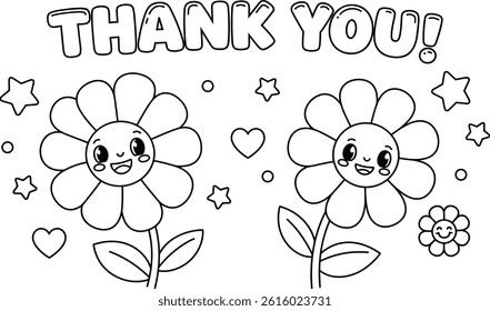 3 Thousand Thank You Coloring Page Royalty Free Images Stock Photos Pictures Shutterstock