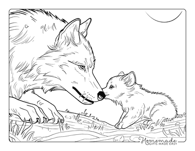 35 Free Wolf Coloring Pages For Adults Kids PDF Printables 35 Free Wolf Coloring Pages For Adults Kids PDF Printables