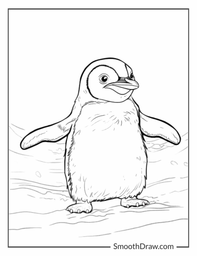40 Penguin Coloring Pages Smooth Draw 40 Penguin Coloring Pages Smooth Draw