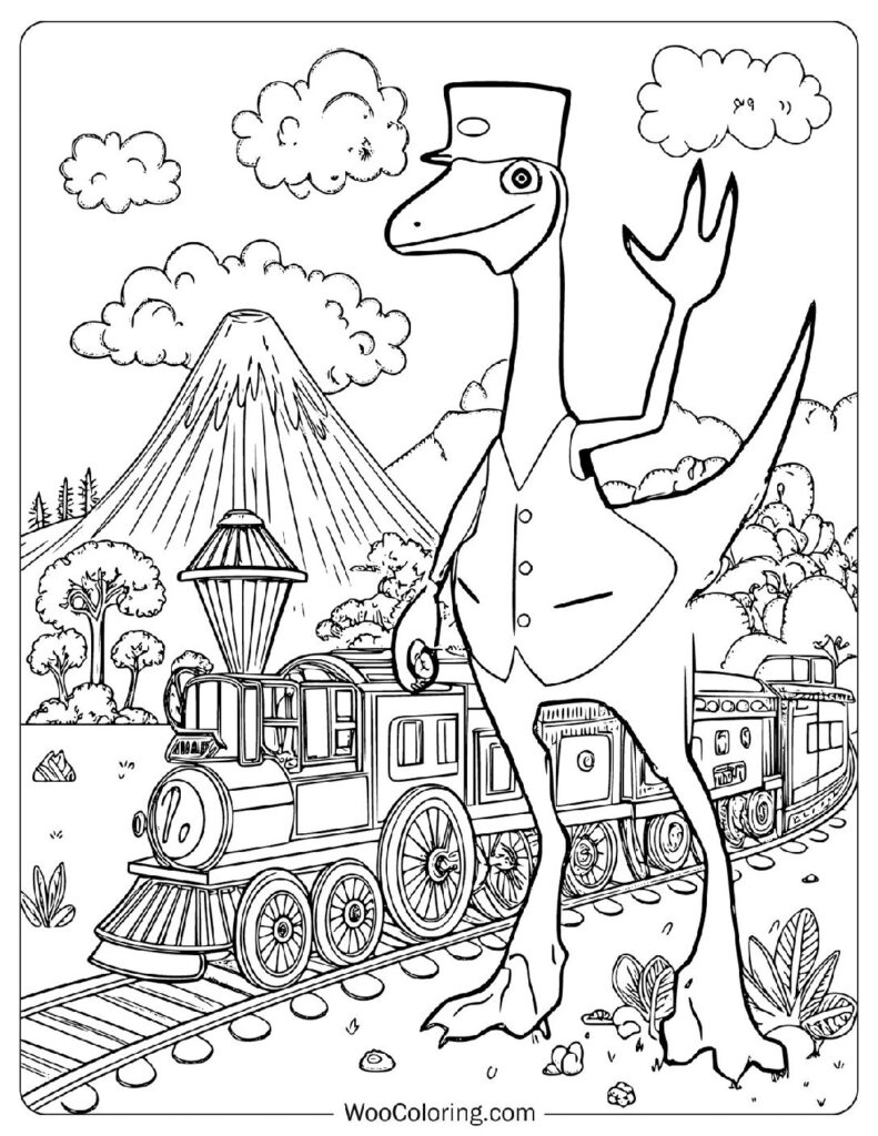 Printable Dinosaur Coloring Pages