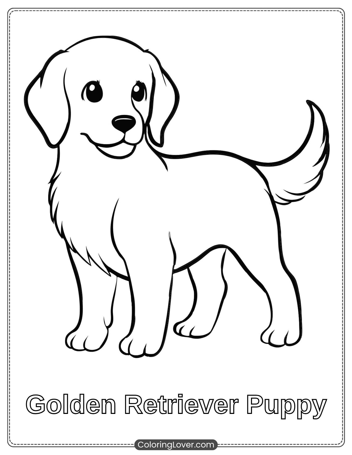 free dog coloring pages printable