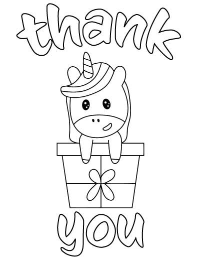 7 Free Printable Thank You Coloring Pages
