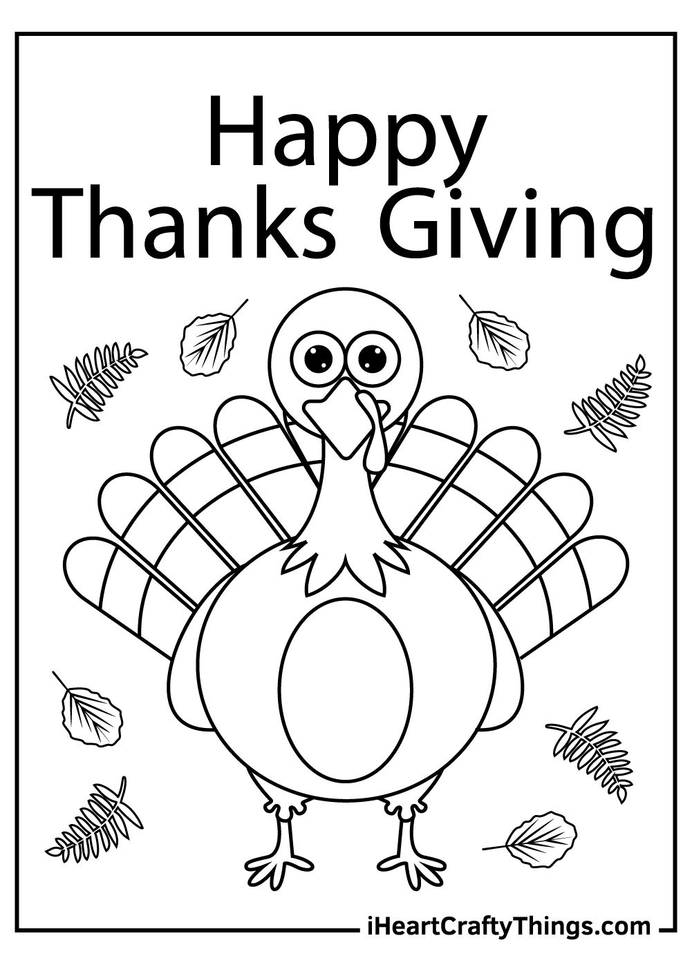 70 Thanksgiving Coloring Pages Printable Free PDF For Kids 