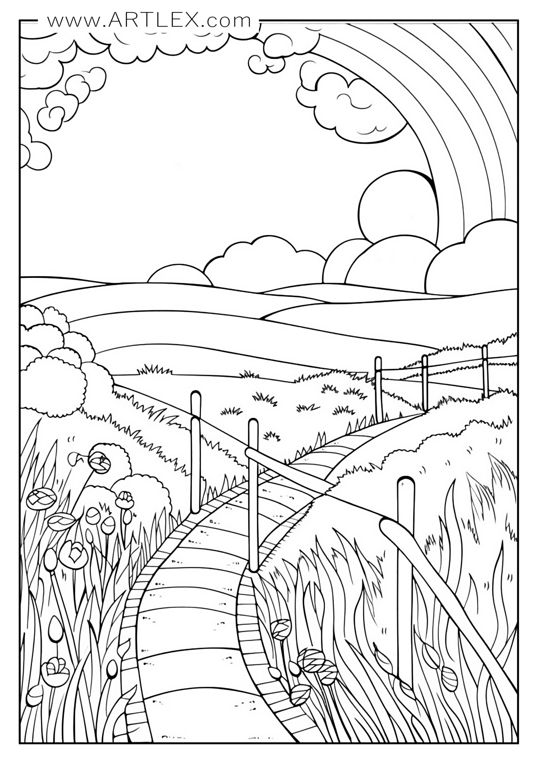 9 Of The Best Landscape Coloring Pages Free Printable Artlex Worksheets Library 9 Of The Best Landscape Coloring Pages Free Printable Artlex Worksheets Library