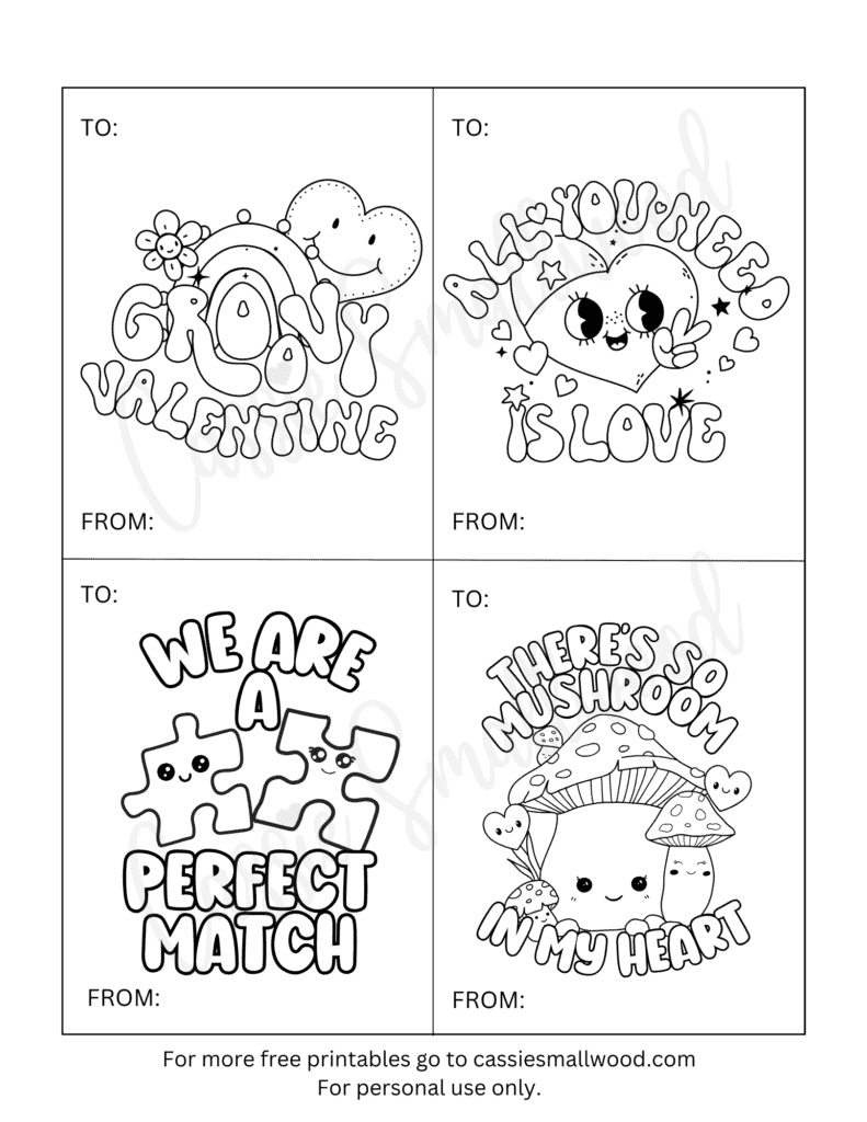 free valentines day coloring pages