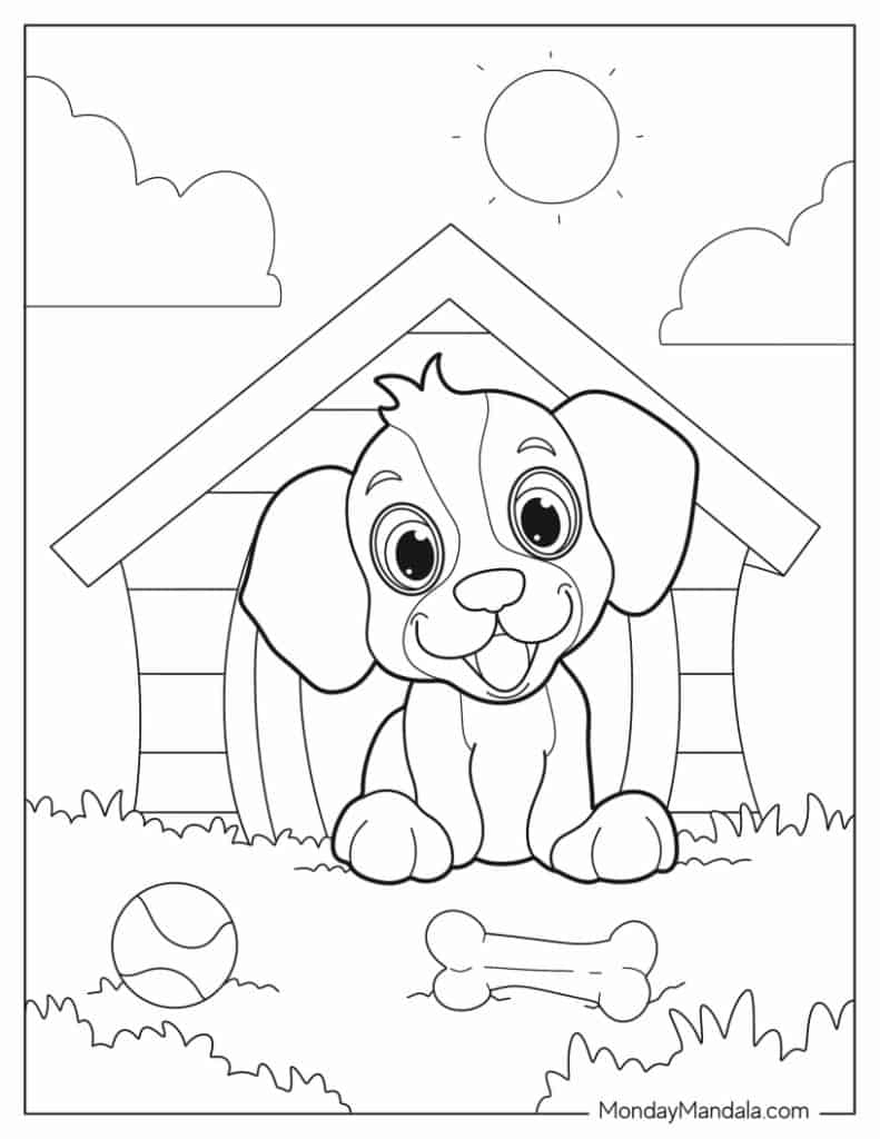 97 Dog Coloring Pages Free PDF Printables 97 Dog Coloring Pages Free PDF Printables