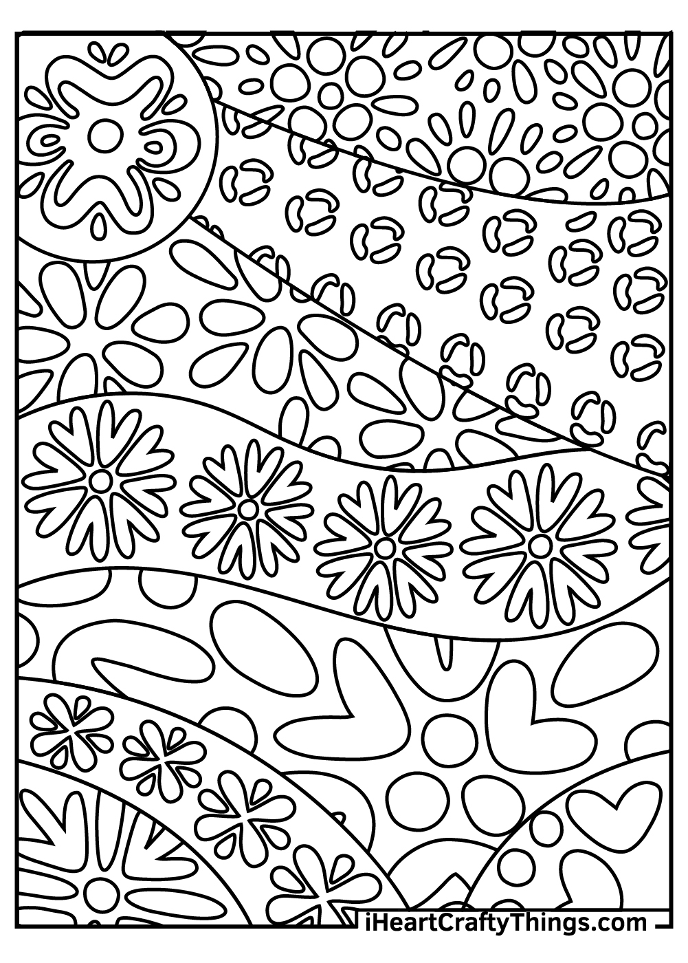 Abstract Coloring Pages 100 Free Printables 