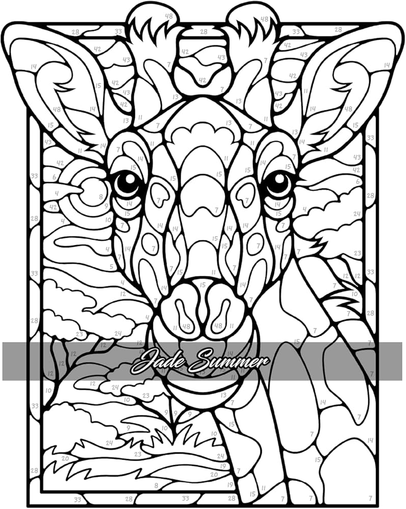 animal coloring for adults