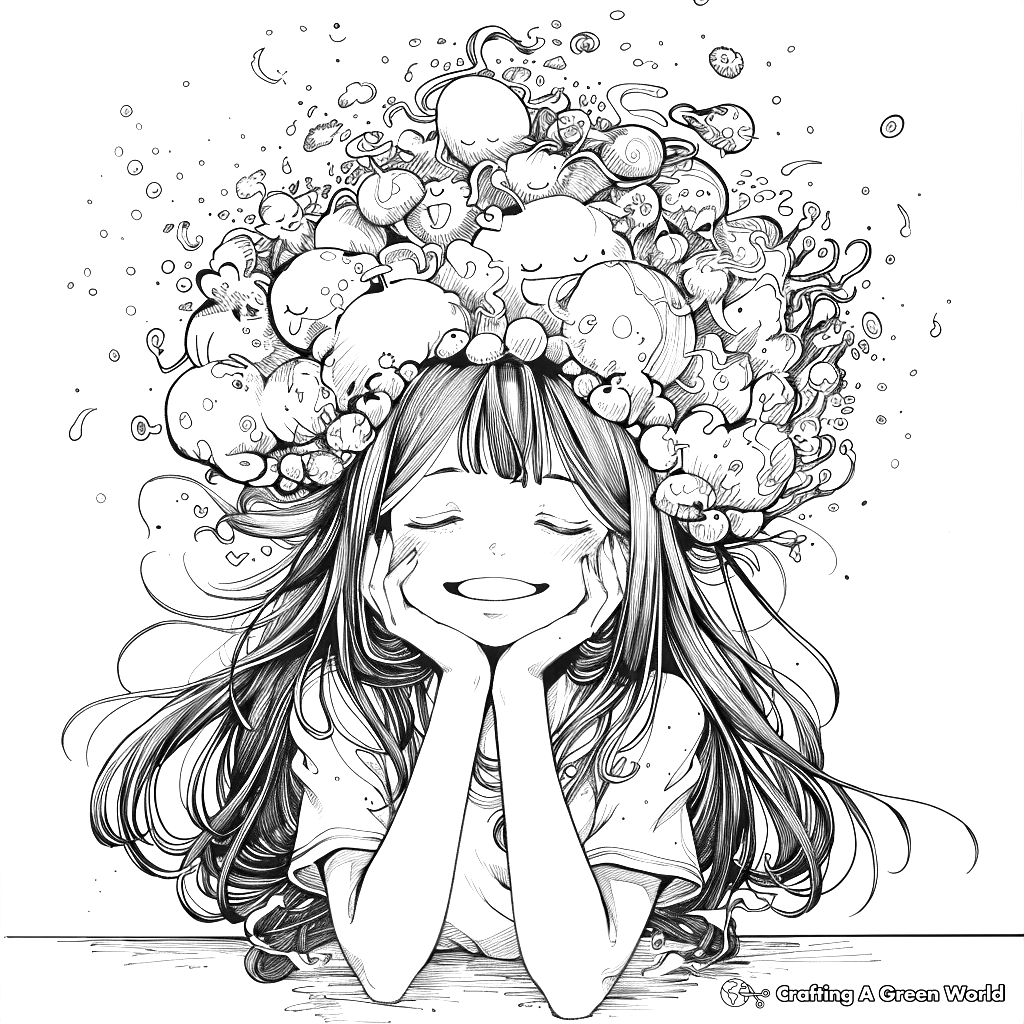 anime coloring pages for adults