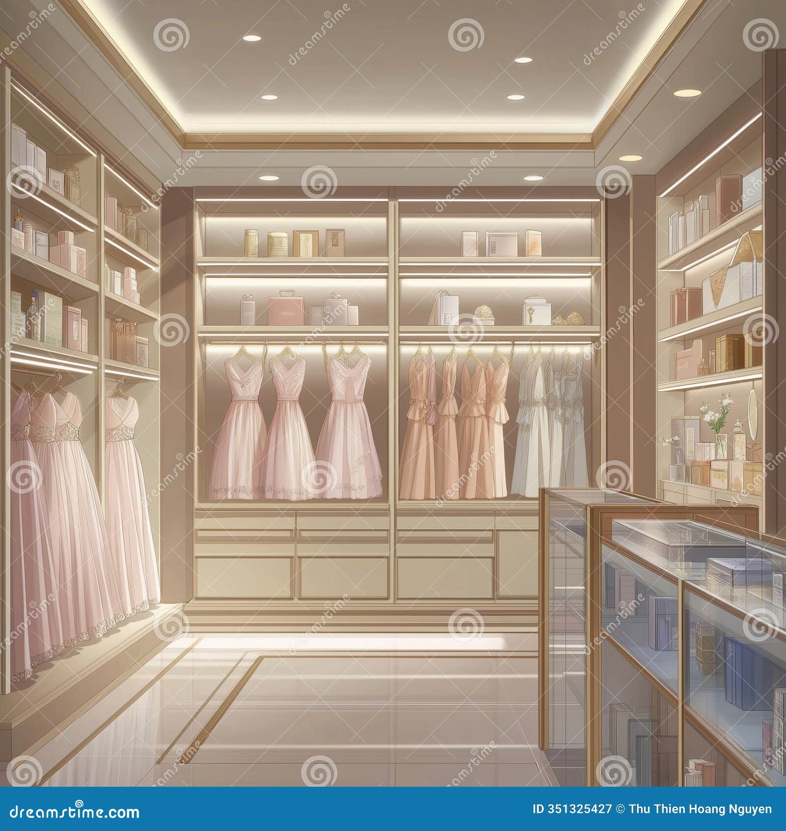 Walk In Closet Anime Background