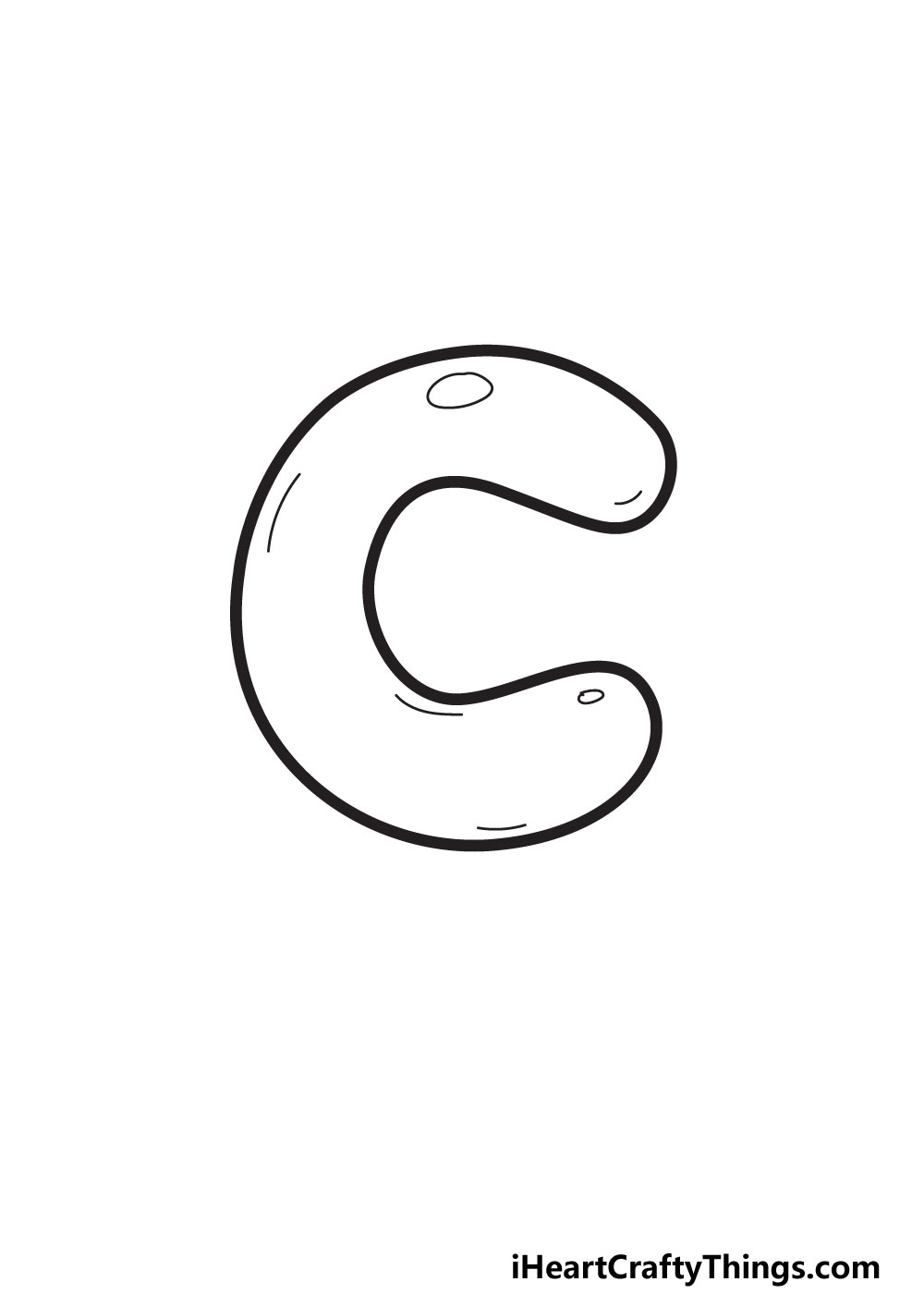 Bubble Letter C Draw Your Own Bubble C In 6 Easy Steps Bubble Letter C Draw Your Own Bubble C In 6 Easy Steps