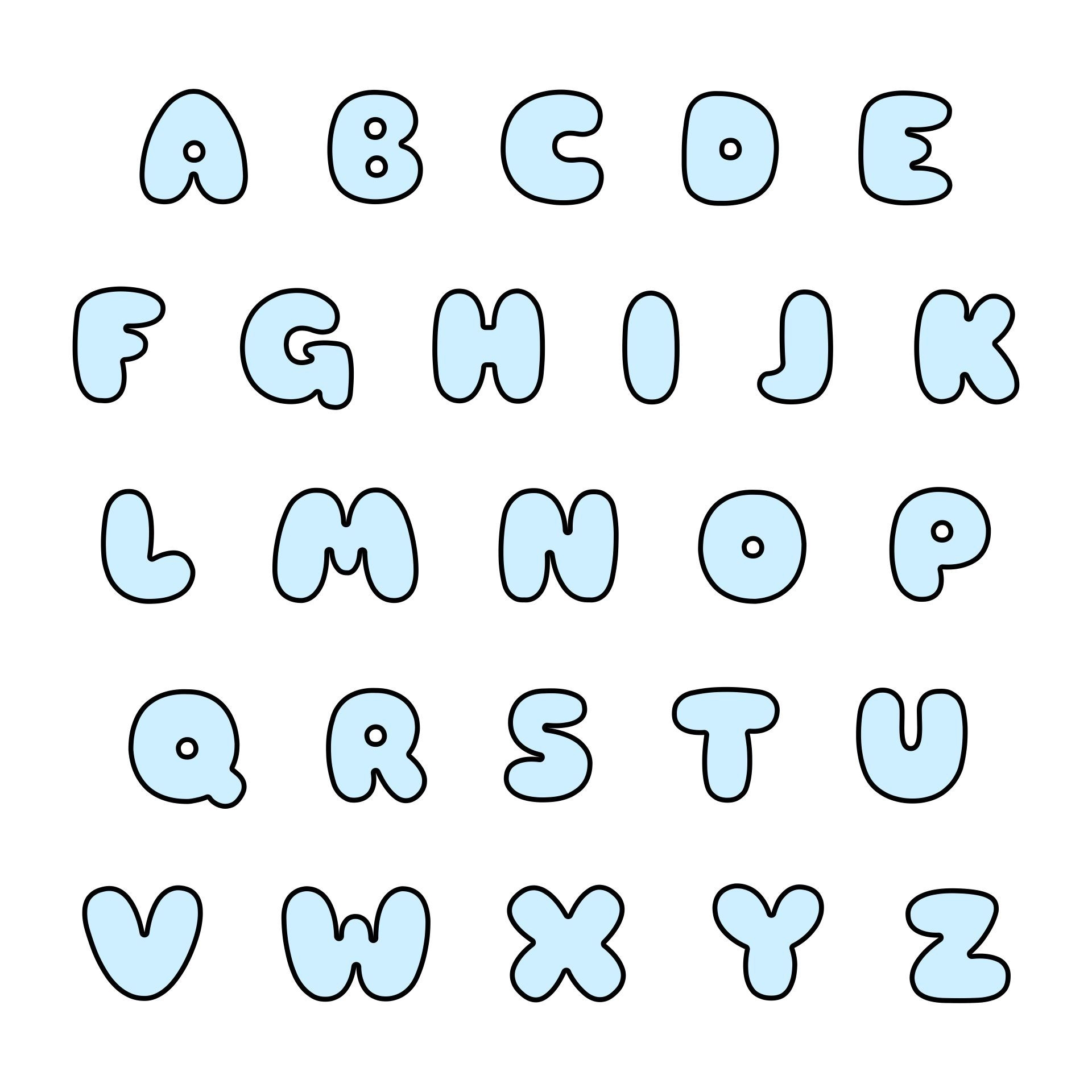 Bubble Letters To Trace 20 Free PDF Printables Printablee Worksheets Library Bubble Letters To Trace 20 Free PDF Printables Printablee Worksheets Library