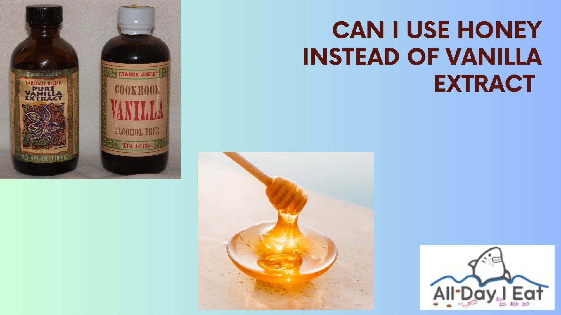 Can I Use Honey Instead Of Vanilla Extract Baking Substitution Tips