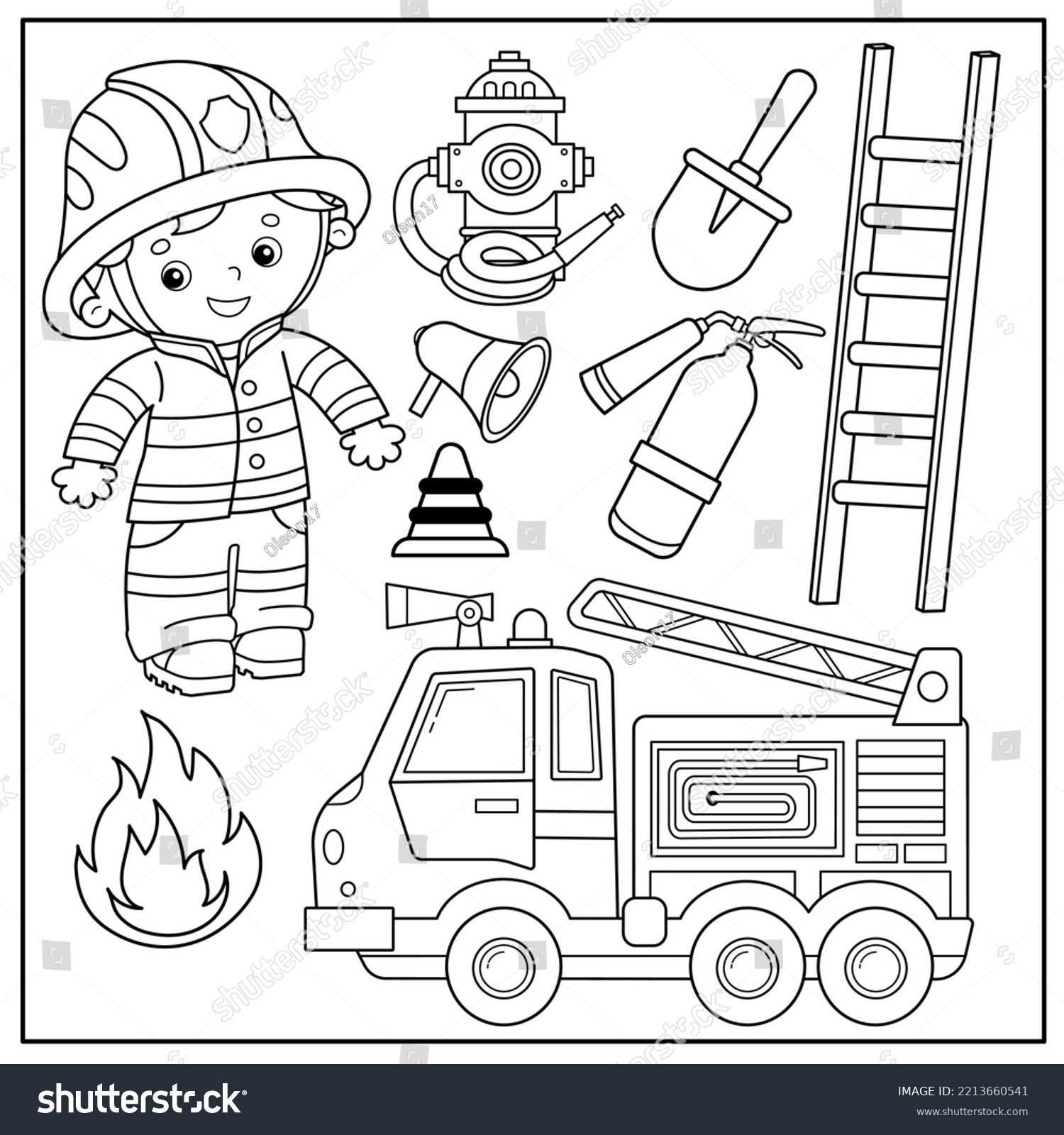 fireman pictures to color fireman pictures to color