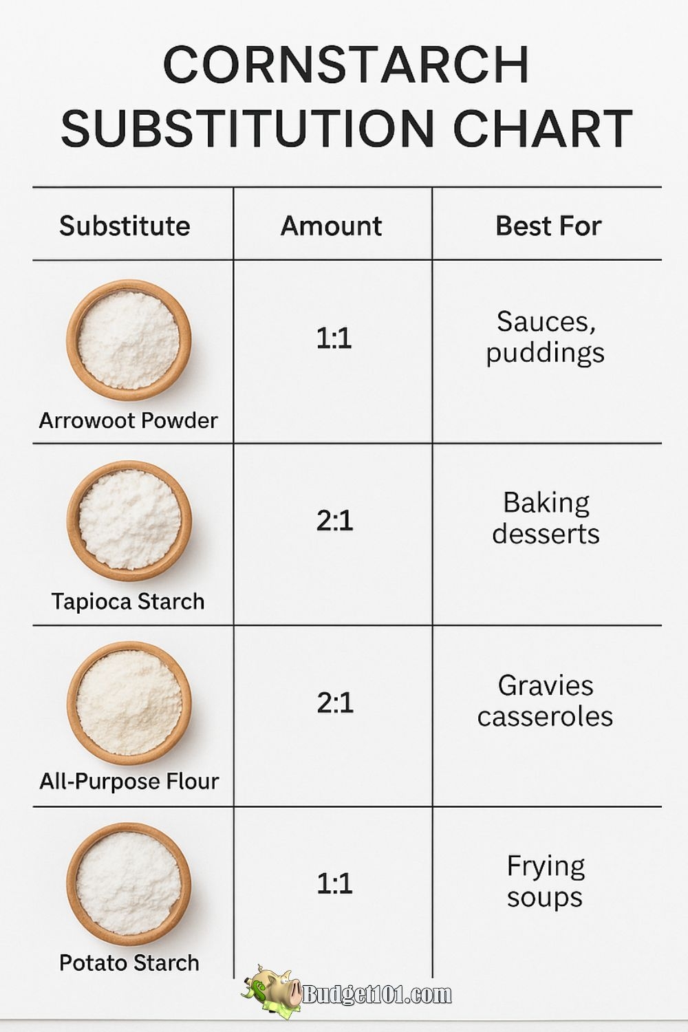 Cornstarch Substitute Guide Best Alternatives For Cooking Cornstarch Substitute Guide Best Alternatives For Cooking