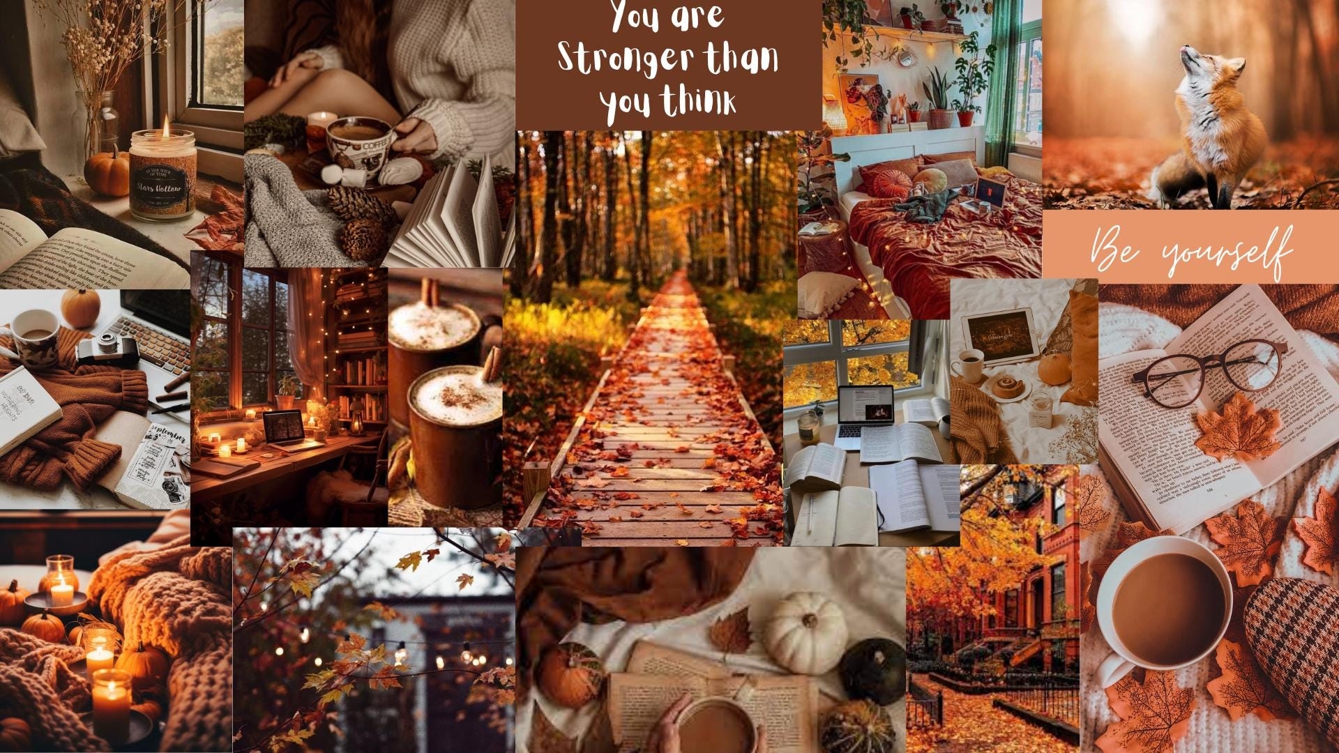 Cozy Fall Wallpaper Etsy